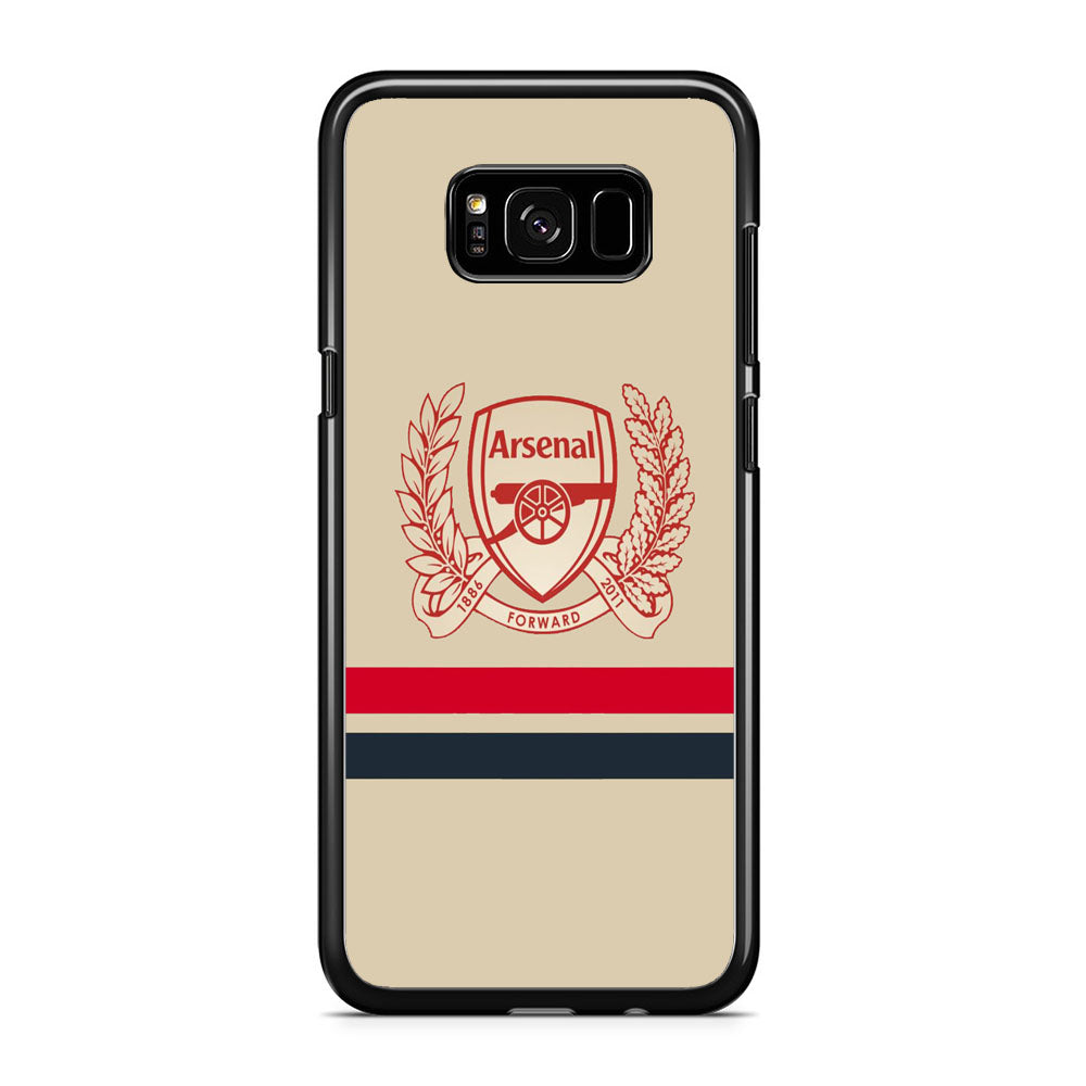 Arsenal Stripe Logo Samsung Galaxy S8 Plus Case