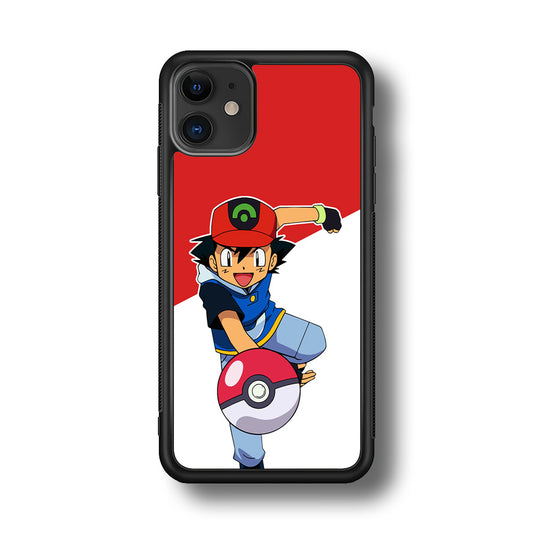 Ash Ketchum Pokeball iPhone 11 Case