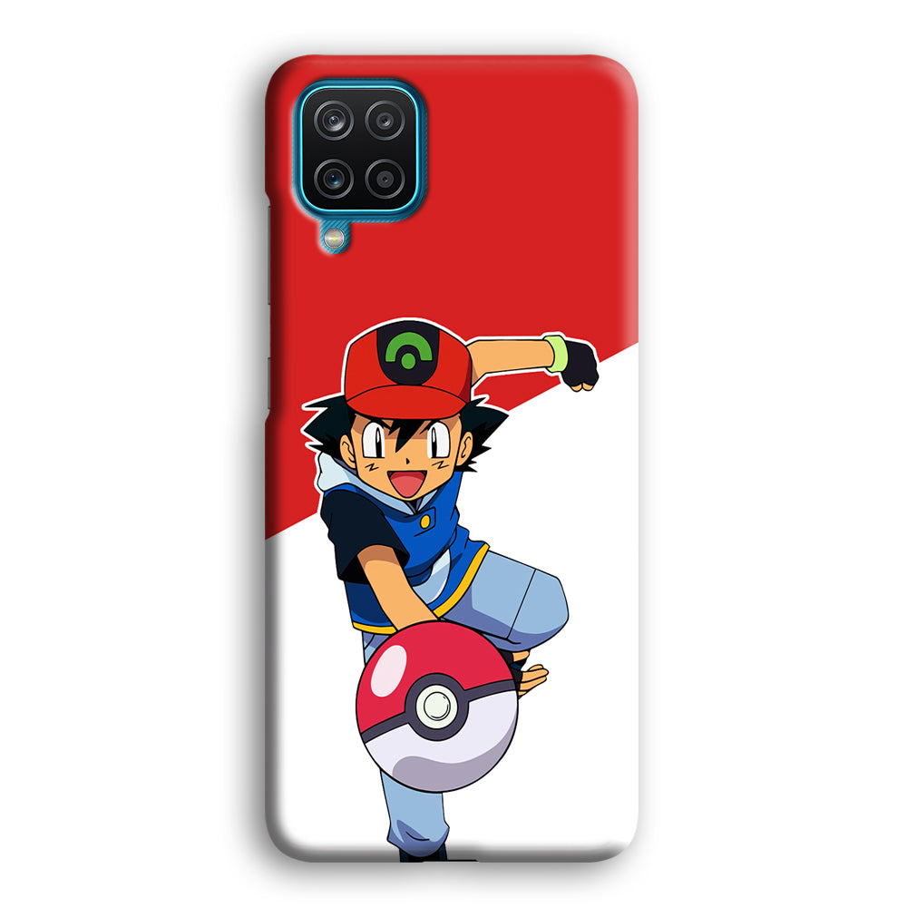 Ash Ketchum Pokeball Samsung Galaxy A12 Case