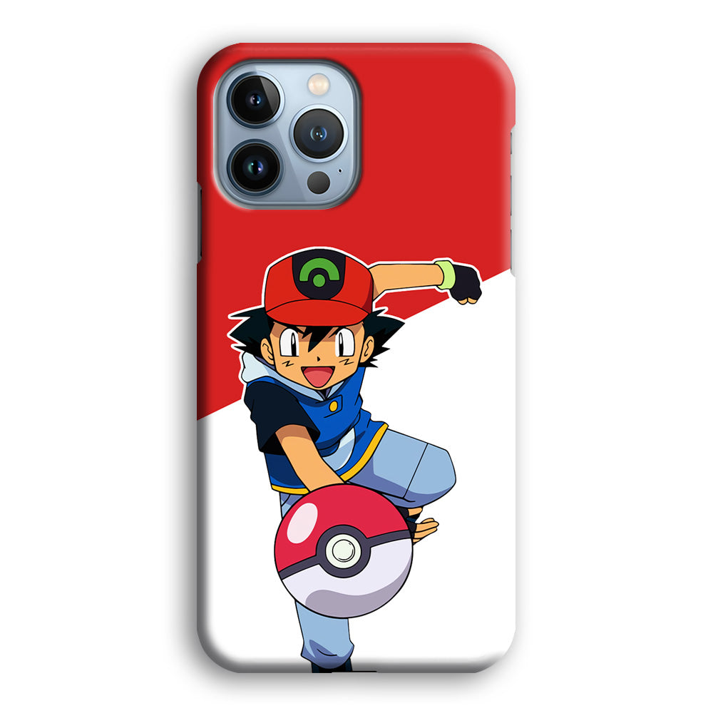 Ash Ketchum Pokeball iPhone 13 Pro Case
