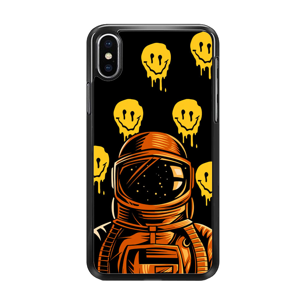Astronaut Emoji Smile iPhone Xs Max Case