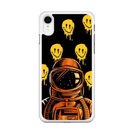 Astronaut Emoji Smile iPhone XR Case
