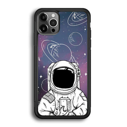 Astronaut White Space iPhone 12 Pro Max Case