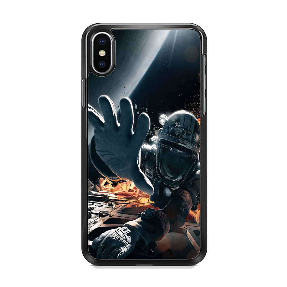 Astronaut Prone From Spacecraft iPhone Xs Max Case