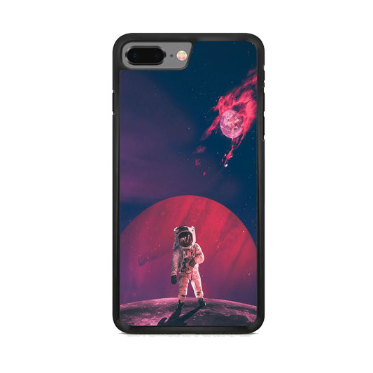 Astronaut Sunset From The Galaxy iPhone 8 Plus Case