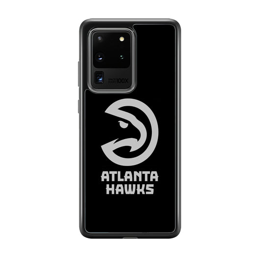 Atlanta Hawks Black Grey Samsung Galaxy S20 Ultra Case