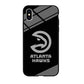 Atlanta Hawks Black Grey iPhone X Case