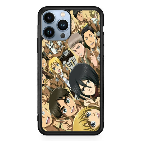 Attack on Titan Family iPhone 13 Pro Case
