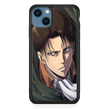 Attack on Titan Levi Face iPhone 13 Case