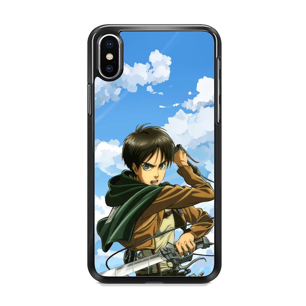 Attack on Titan Eren Jaeger iPhone Xs Max Case - ezzyst