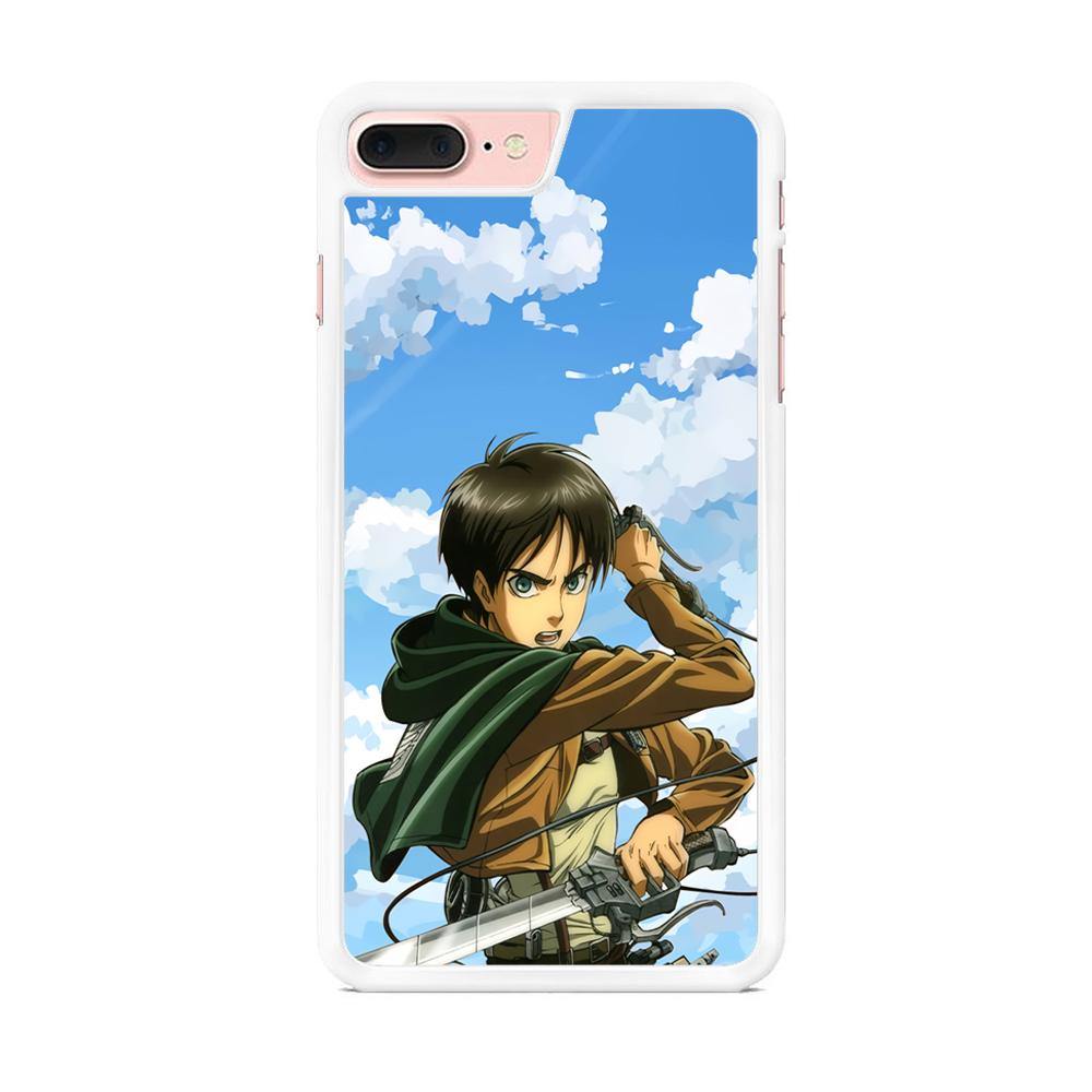 Attack on Titan Eren Jaeger iPhone 8 Plus Case - ezzyst