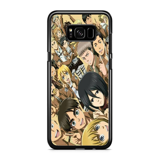 Attack on Titan Family Samsung Galaxy S8 Case - ezzyst