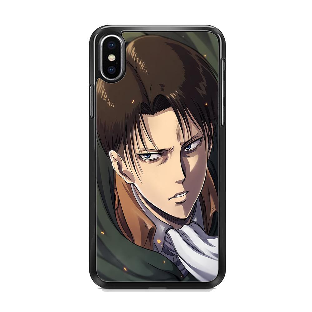 Attack on Titan Levi Face iPhone X Case - ezzyst