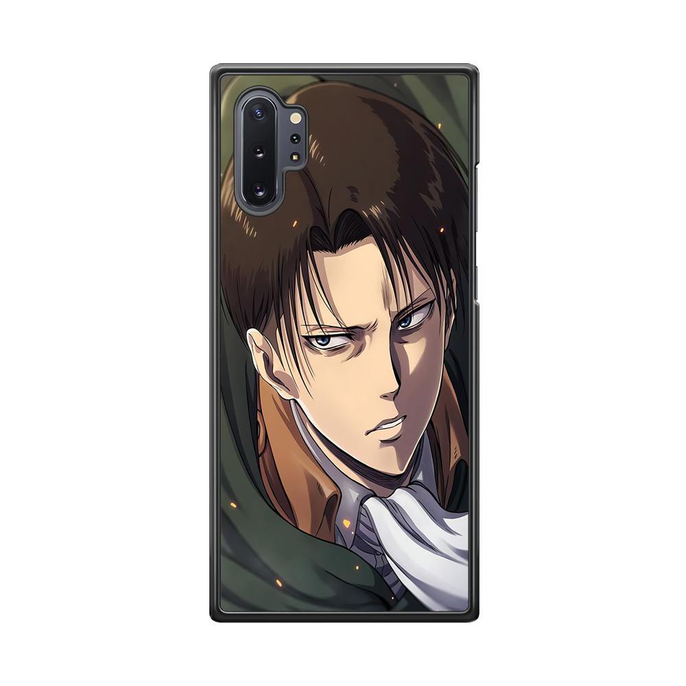 Attack on Titan Levi Face Samsung Galaxy Note 10 Plus Case - ezzyst