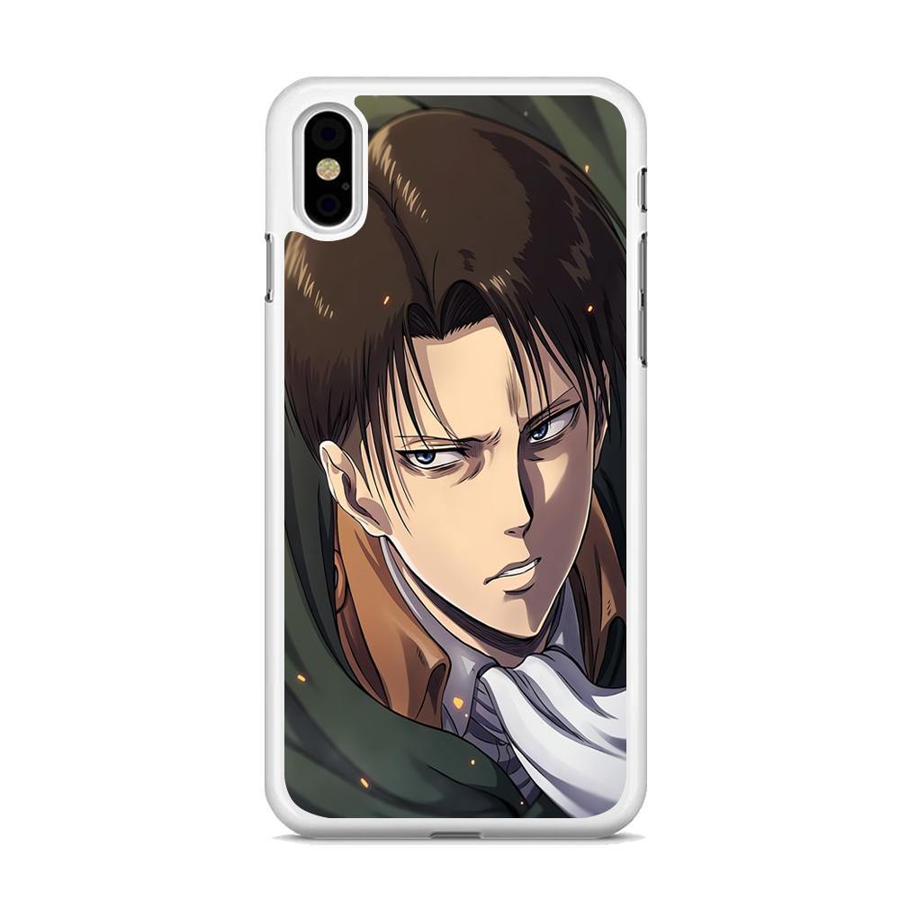 Attack on Titan Levi Face iPhone Xs Max Case - ezzyst