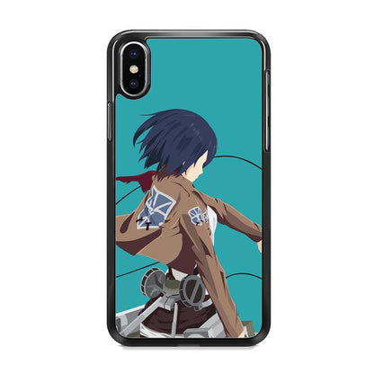 Attack on Titan Mikasa Tosca iPhone Xs Max Case - ezzyst