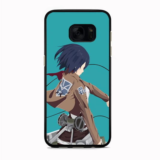 Attack on Titan Mikasa Tosca Samsung Galaxy S7 Edge Case - ezzyst