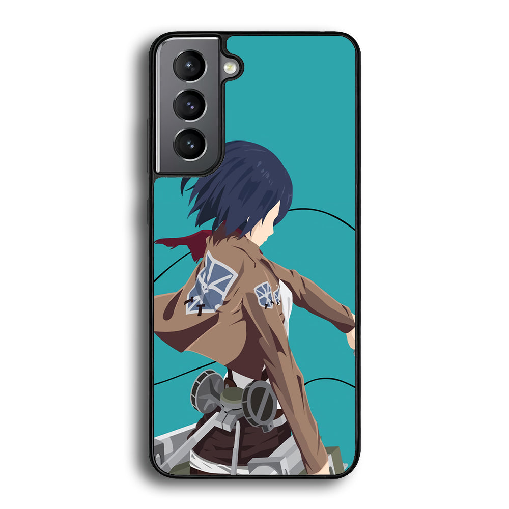 Attack on Titan Mikasa Tosca Samsung Galaxy S21 Plus Case - Ezzystore