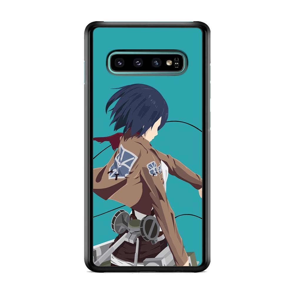 Attack on Titan Mikasa Tosca Samsung Galaxy S10 Plus Case - ezzyst