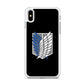 Attack on Titan Scouting Legion Black Simple iPhone Xs Max Case - ezzyst