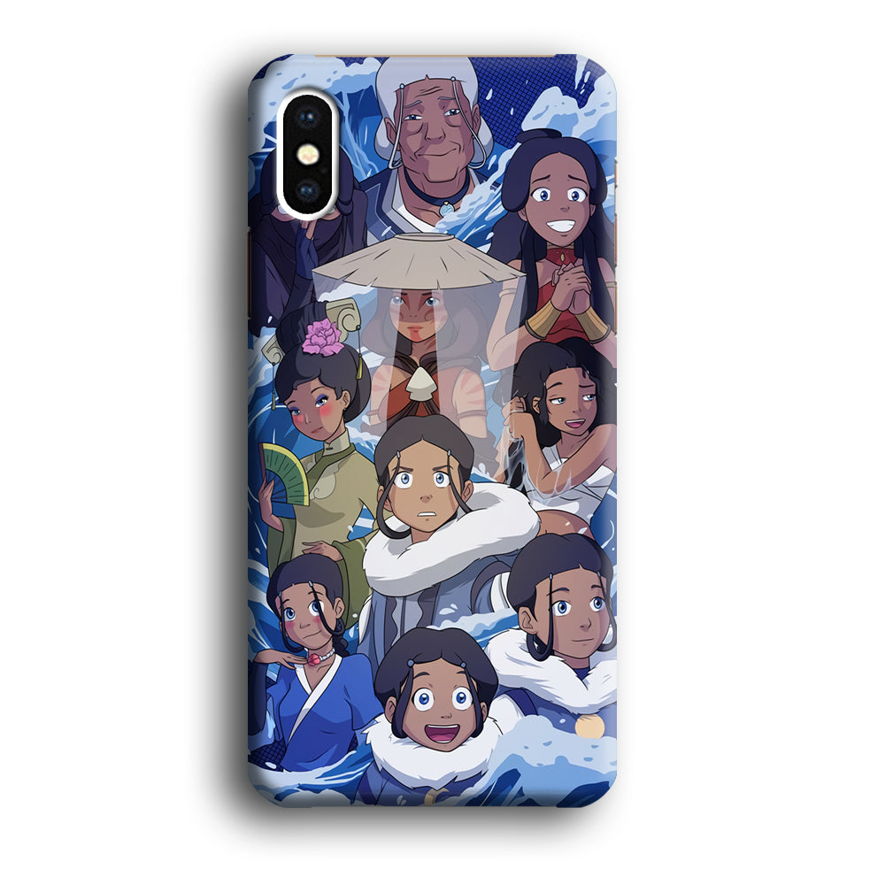 Avatar The Last Airbender Katara Transformation iPhone X Case