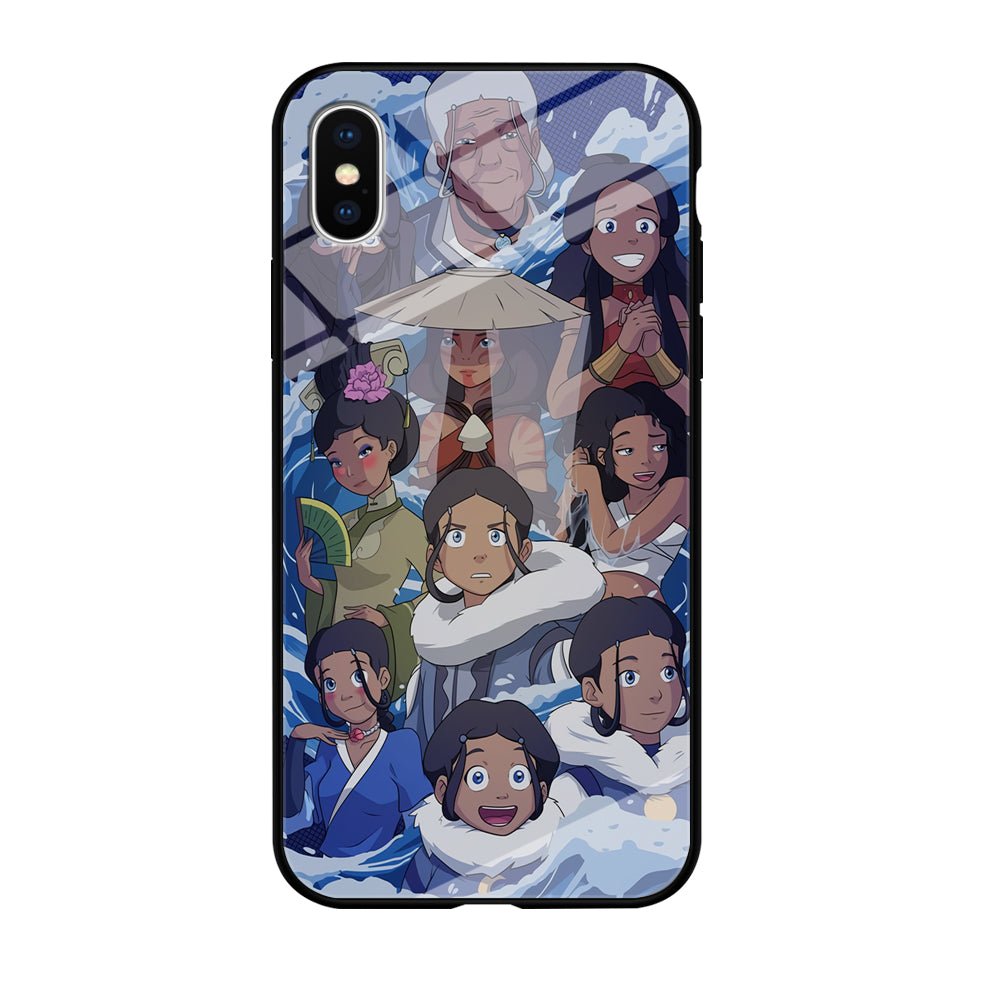 Avatar The Last Airbender Katara Transformation iPhone X Case