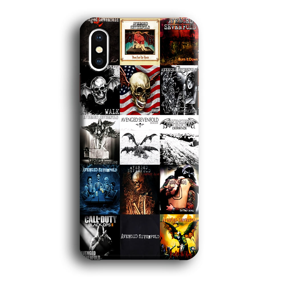 Avenged Sevenfold Album iPhone X Case
