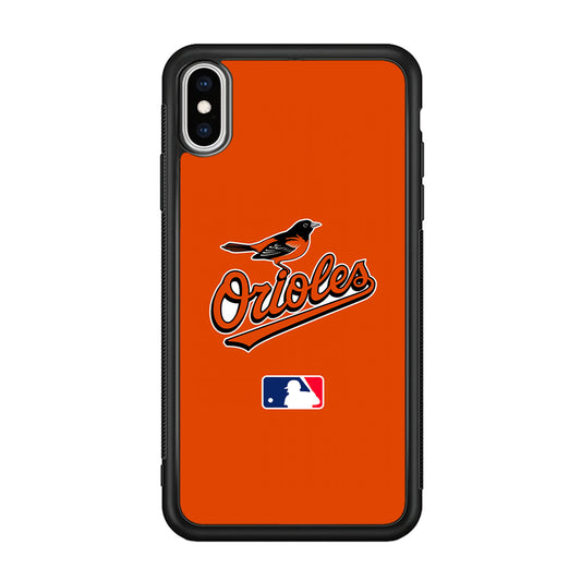 Baltimore Orioles MLB Team iPhone X Case
