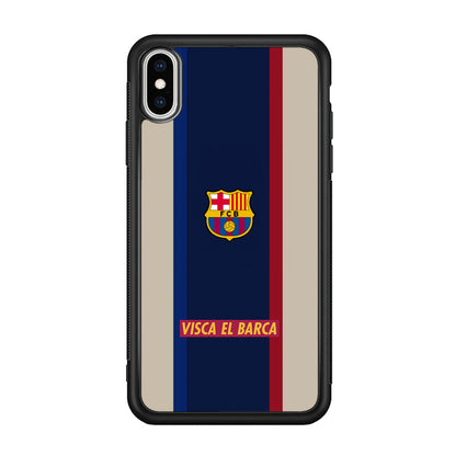 Barcelona Visca El Barca iPhone X Case