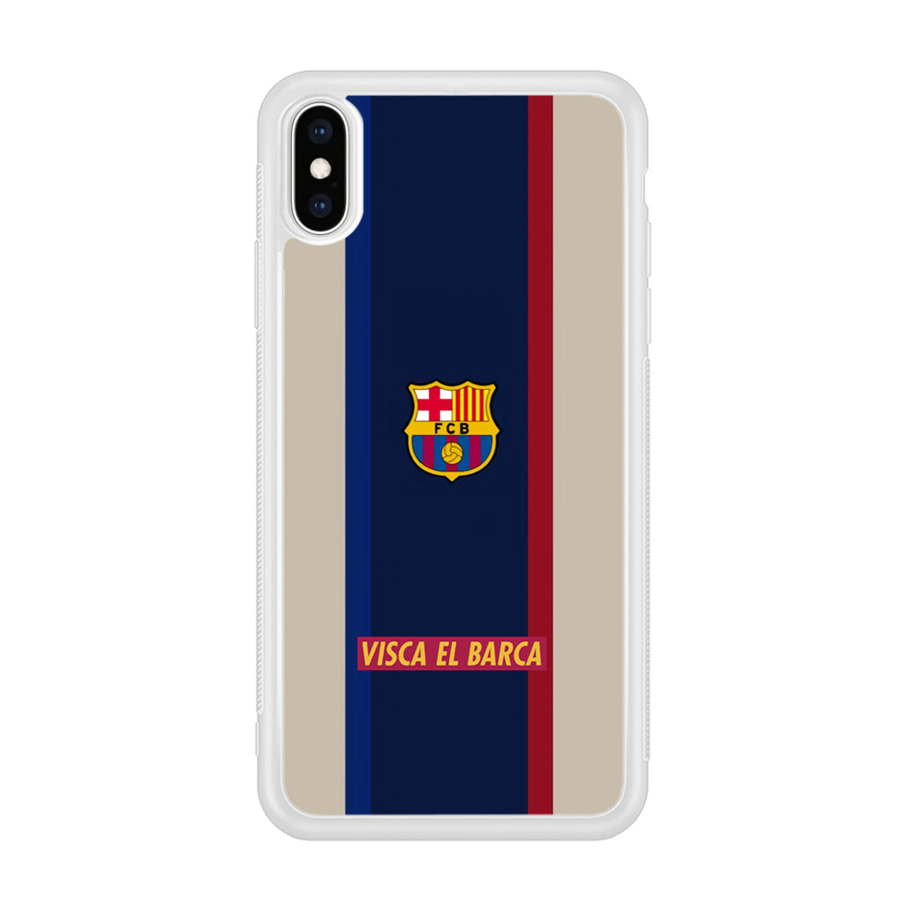 Barcelona Visca El Barca iPhone X Case
