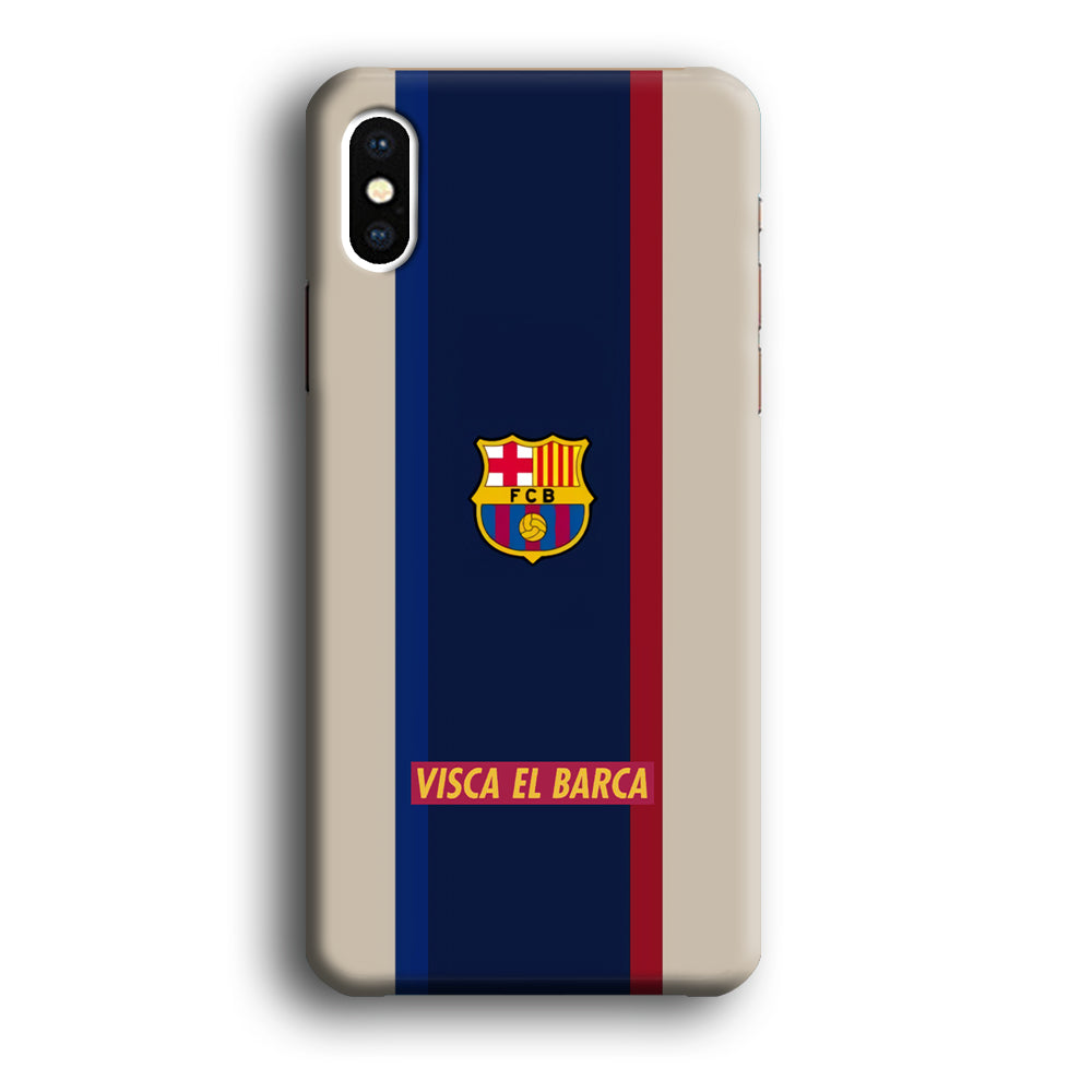 Barcelona Visca El Barca iPhone X Case