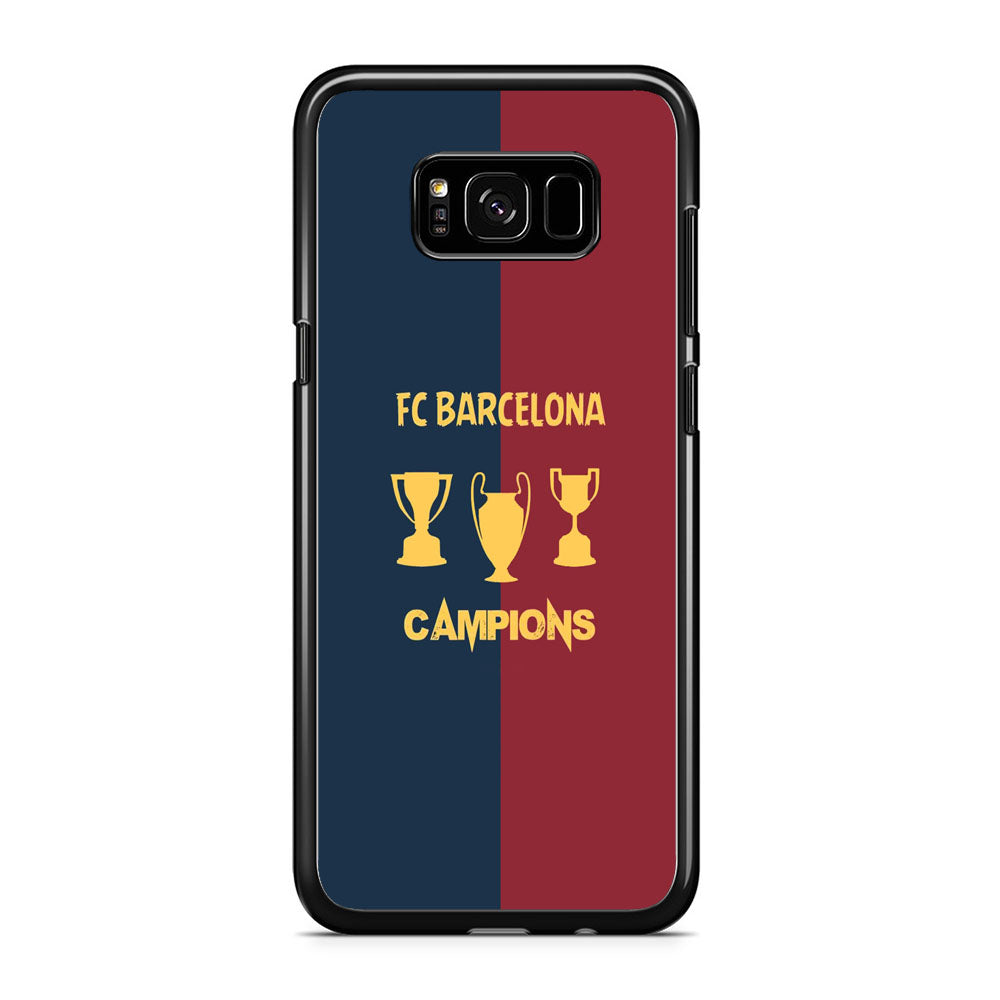 Barcelona FC Treble Winner Samsung Galaxy S8 Plus Case