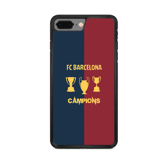 Barcelona FC Treble Winner iPhone 8 Plus Case