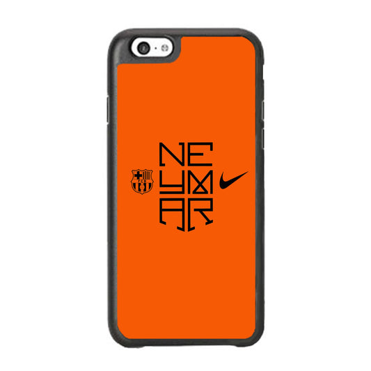 Barcelona Neymar Logo Orange iPhone 6 Plus | 6s Plus Case