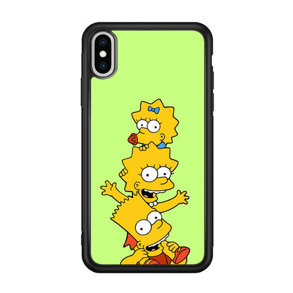Bart and Sister iPhone X Case