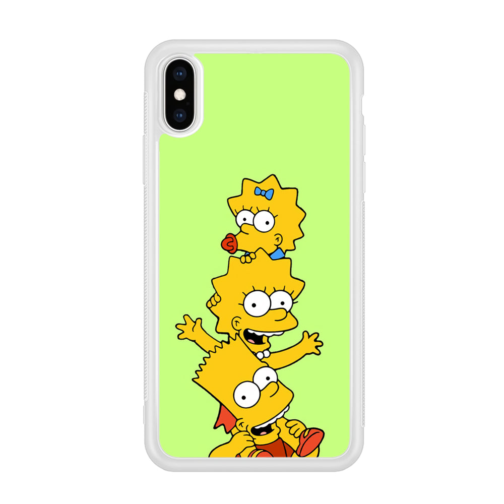 Bart and Sister iPhone X Case