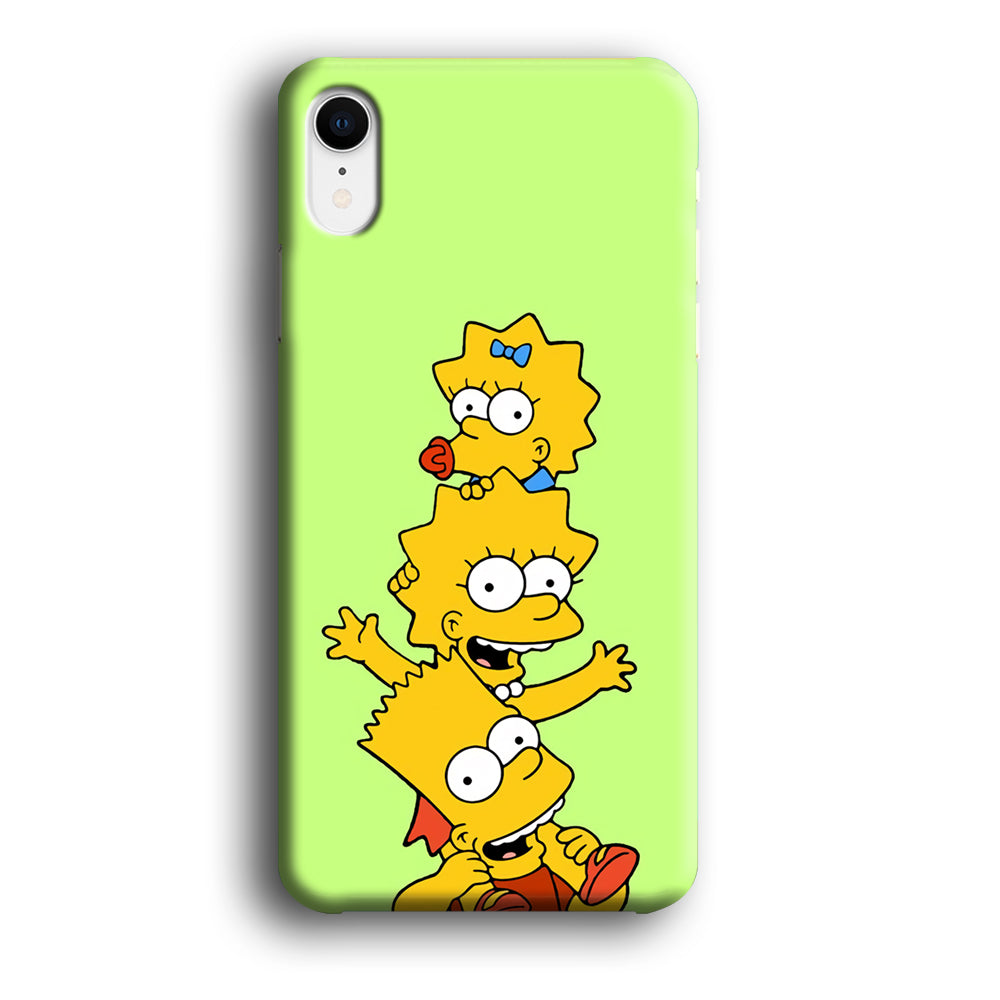 Bart and Sister iPhone XR Case