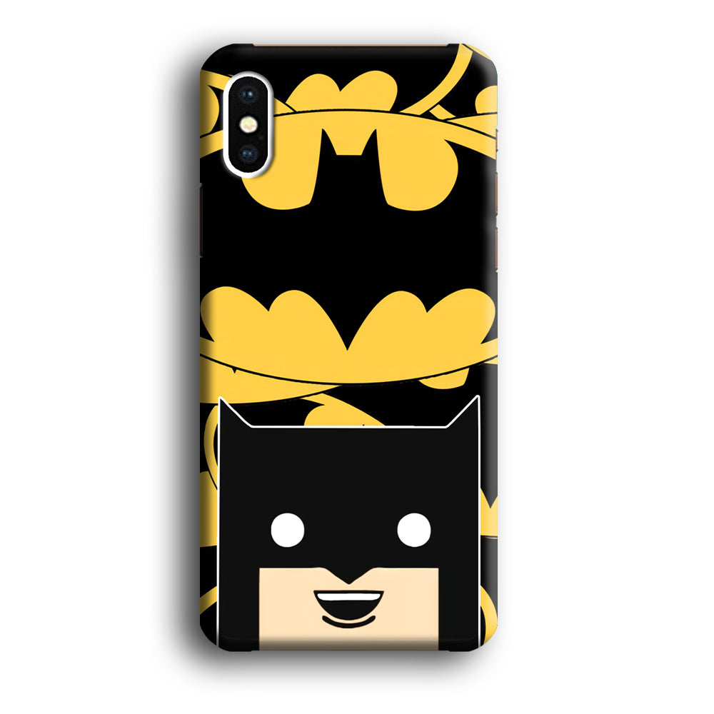 Batman Lego Face iPhone Xs Max Case