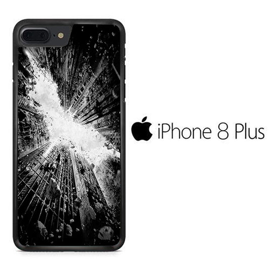 Batman Logo From Building iPhone 8 Plus Case
