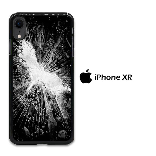 Batman Logo From Building iPhone XR Case