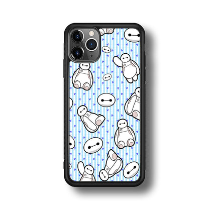 Big Hero 6 Baymax Stripe And Love iPhone 11 Pro Case