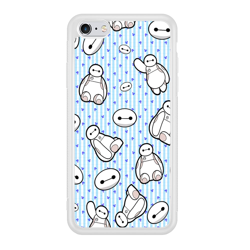 Big Hero 6 Baymax Stripe And Love iPhone 6 Plus | 6s Plus Case