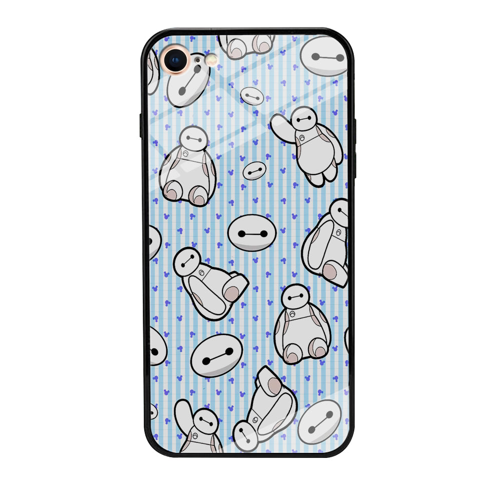 Big Hero 6 Baymax Stripe And Love iPhone 7 Case