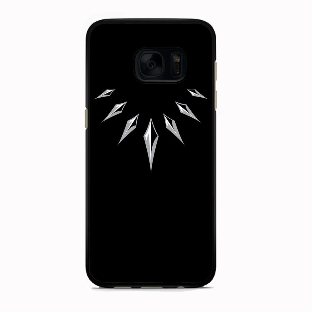 Black Panther Necklace Symbol Character Samsung Galaxy S7 Edge Case