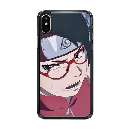 Boruto Sarada Uchiha iPhone X Case