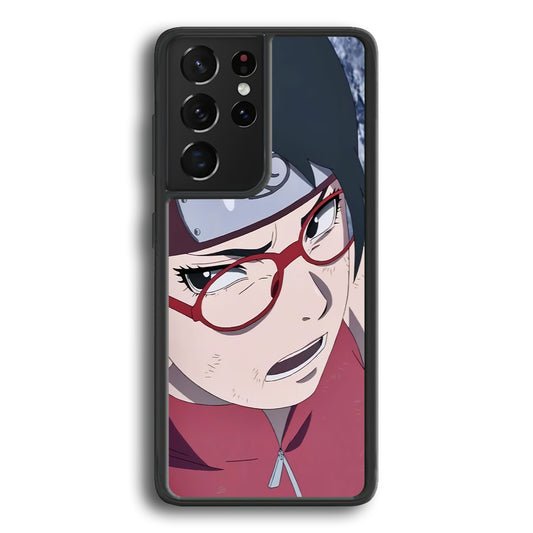 Boruto Sarada Uchiha Samsung Galaxy S21 Ultra Case - Ezzystore