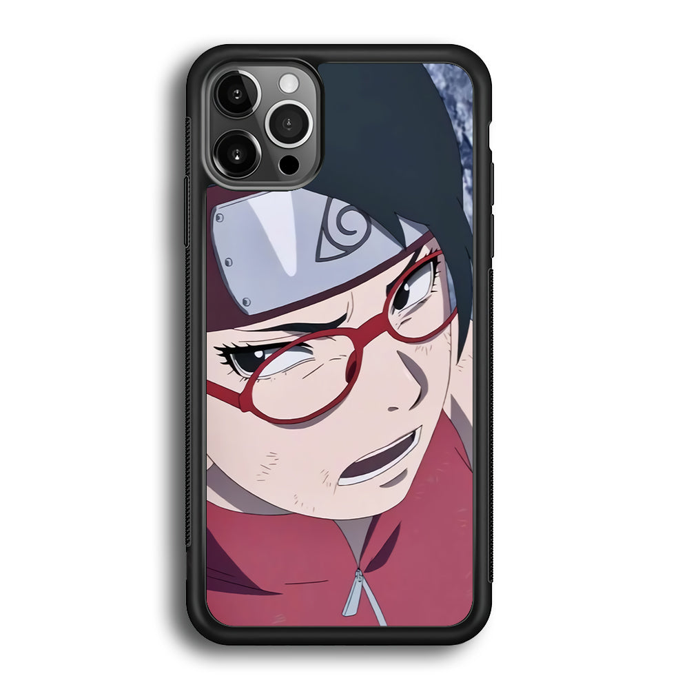 Boruto Sarada Uchiha iPhone 12 Pro Max Case