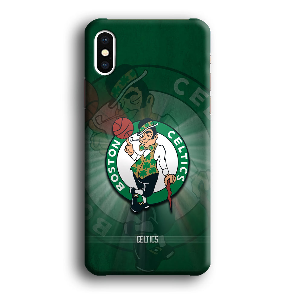 Boston Celtics Logo NBA iPhone X Case