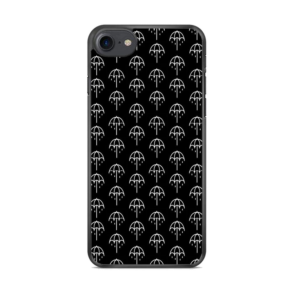 Bring Me The Horizon Black Umbrella Logo iPhone 8 Case