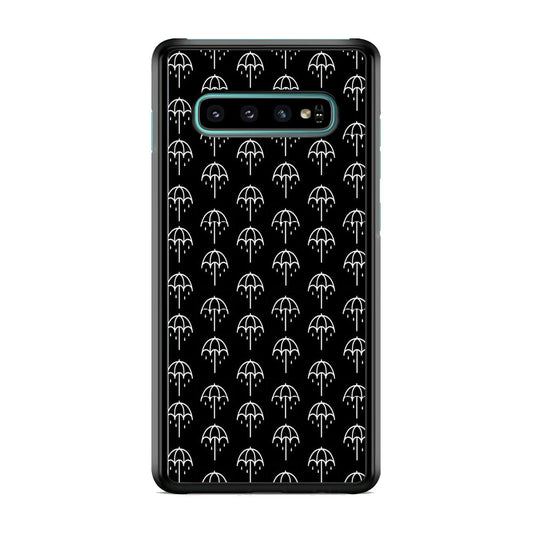 Bring Me The Horizon Black Umbrella Logo Samsung Galaxy S10 Case